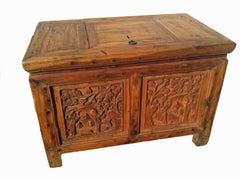 Carved Truck Accent Table