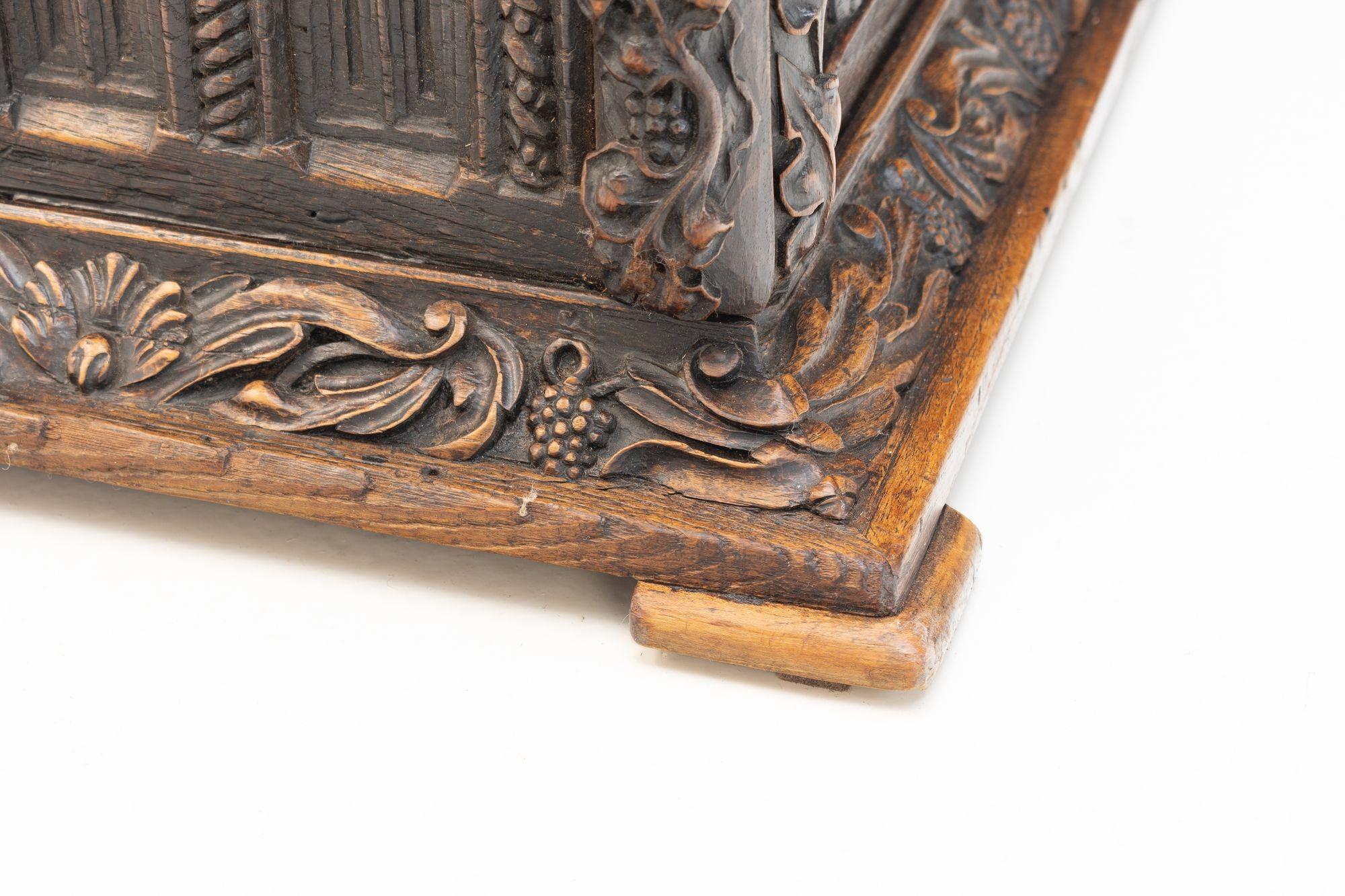 Carved Trunk For Sale 3