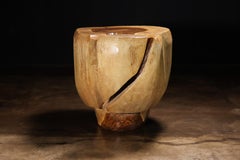 Carved Trunk Solid Exotic Wood Live Edge Table ƒ44 from Costantini, Francisco