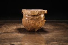 Carved Trunk Solid Exotic Wood Live Edge Table ƒ45 from Costantini, Francisco