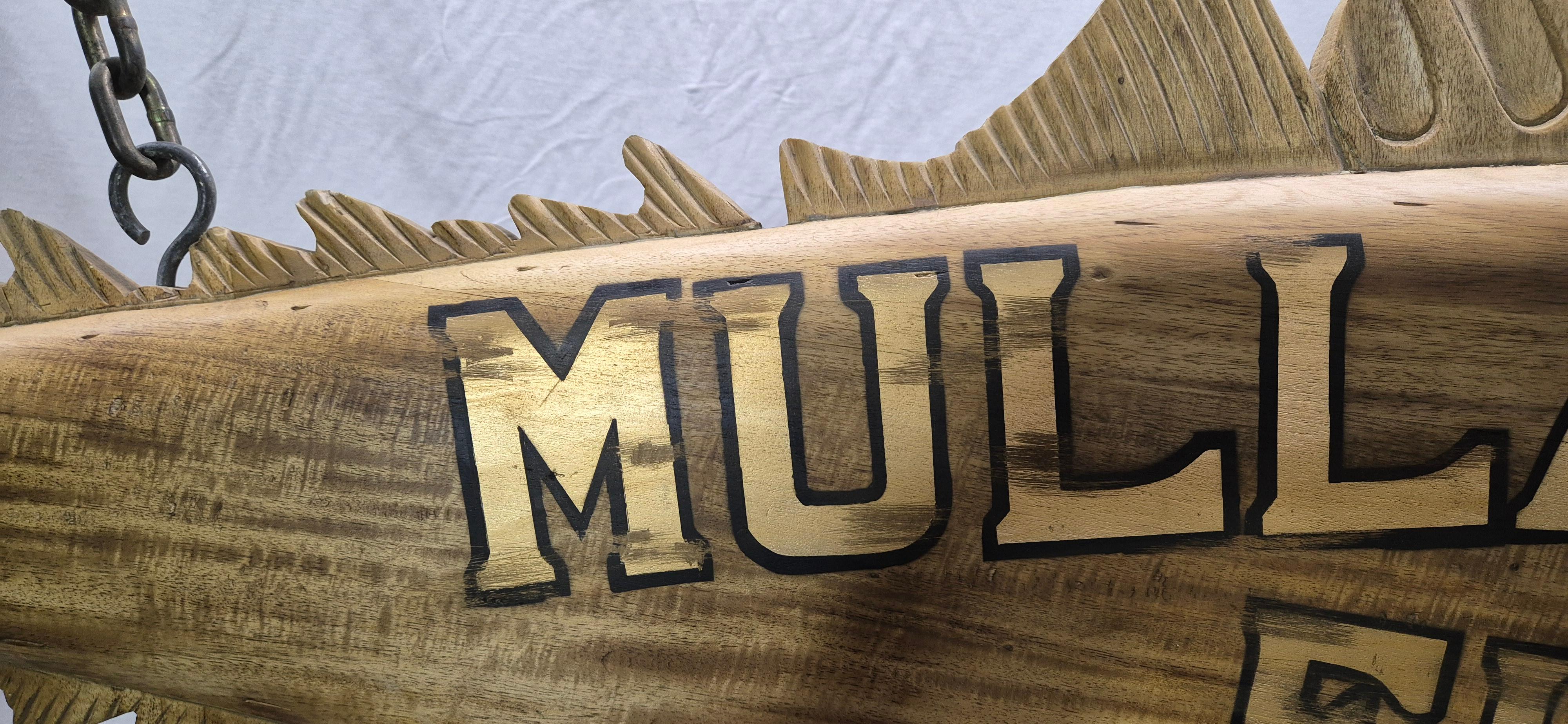 Carved Tuna Fish Trade Sign For Sale 4