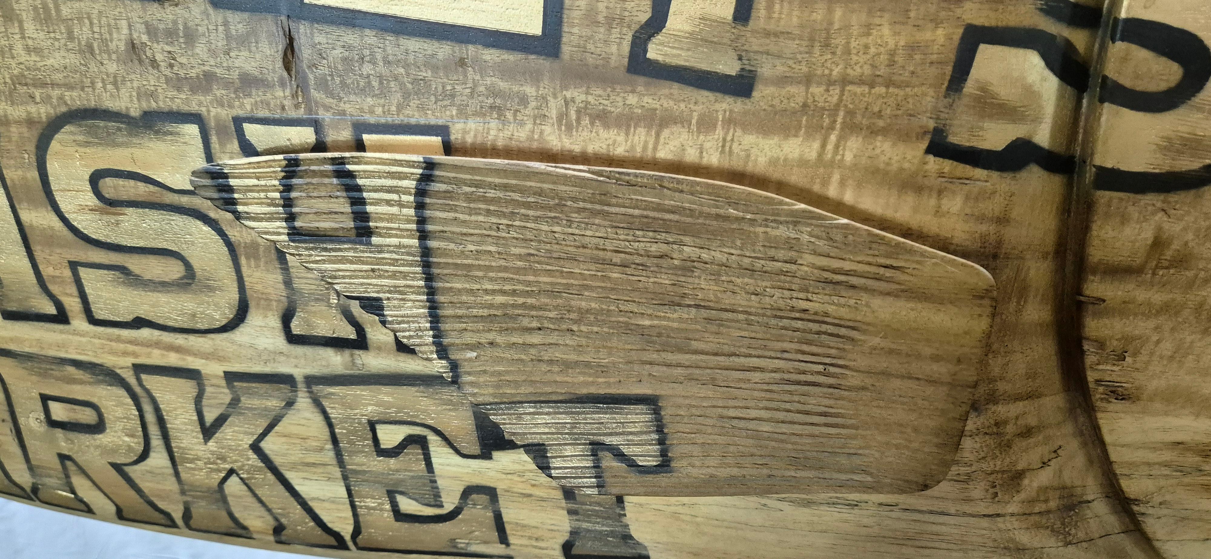 Carved Tuna Fish Trade Sign For Sale 9