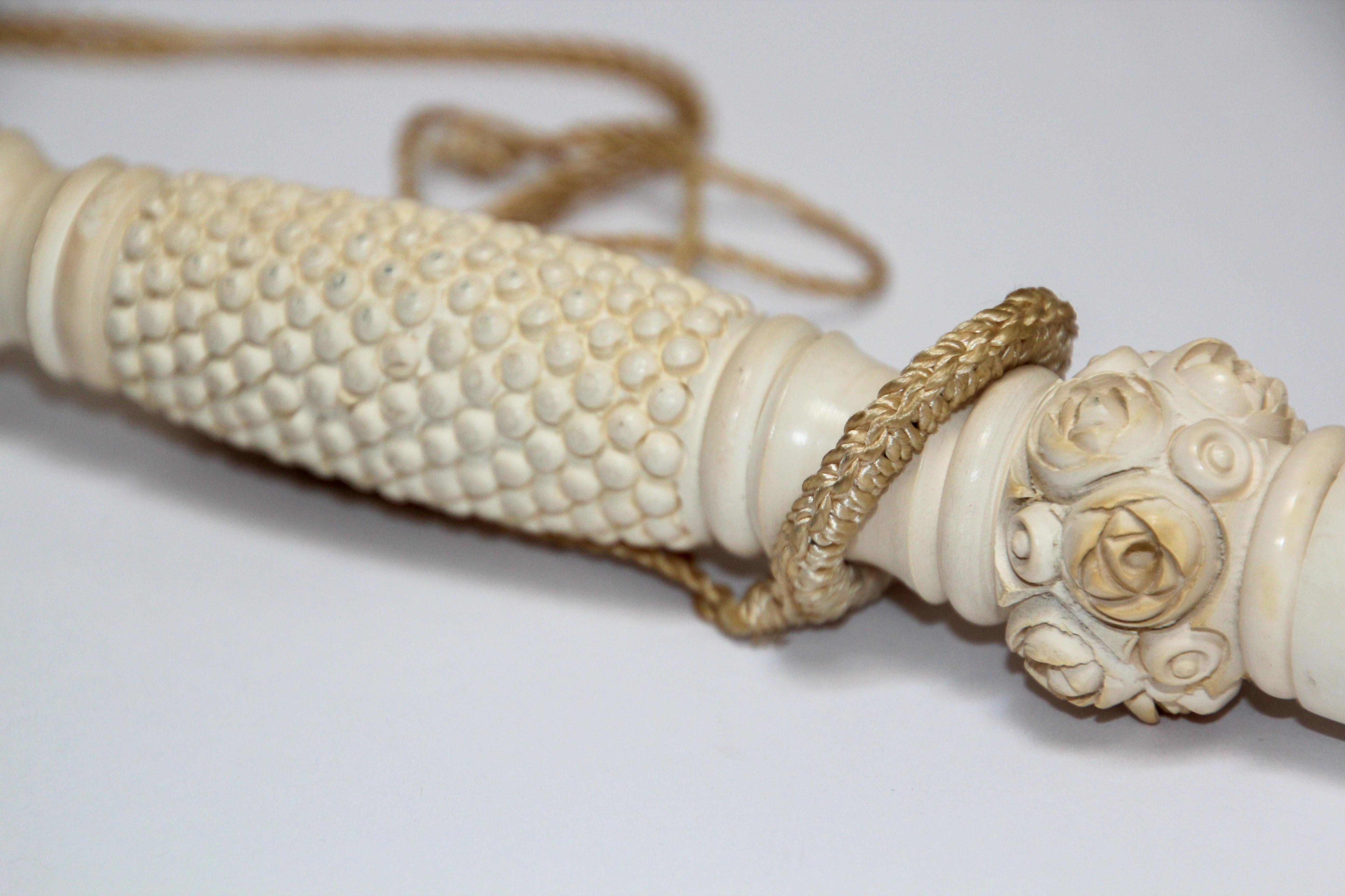 Carved Turkish Figural Meerschaum Moorish Pipe In Good Condition For Sale In North Hollywood, CA