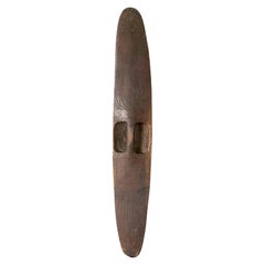 Geschnitzter Aborigine-Schilfrohr aus Holz, Westaustralien