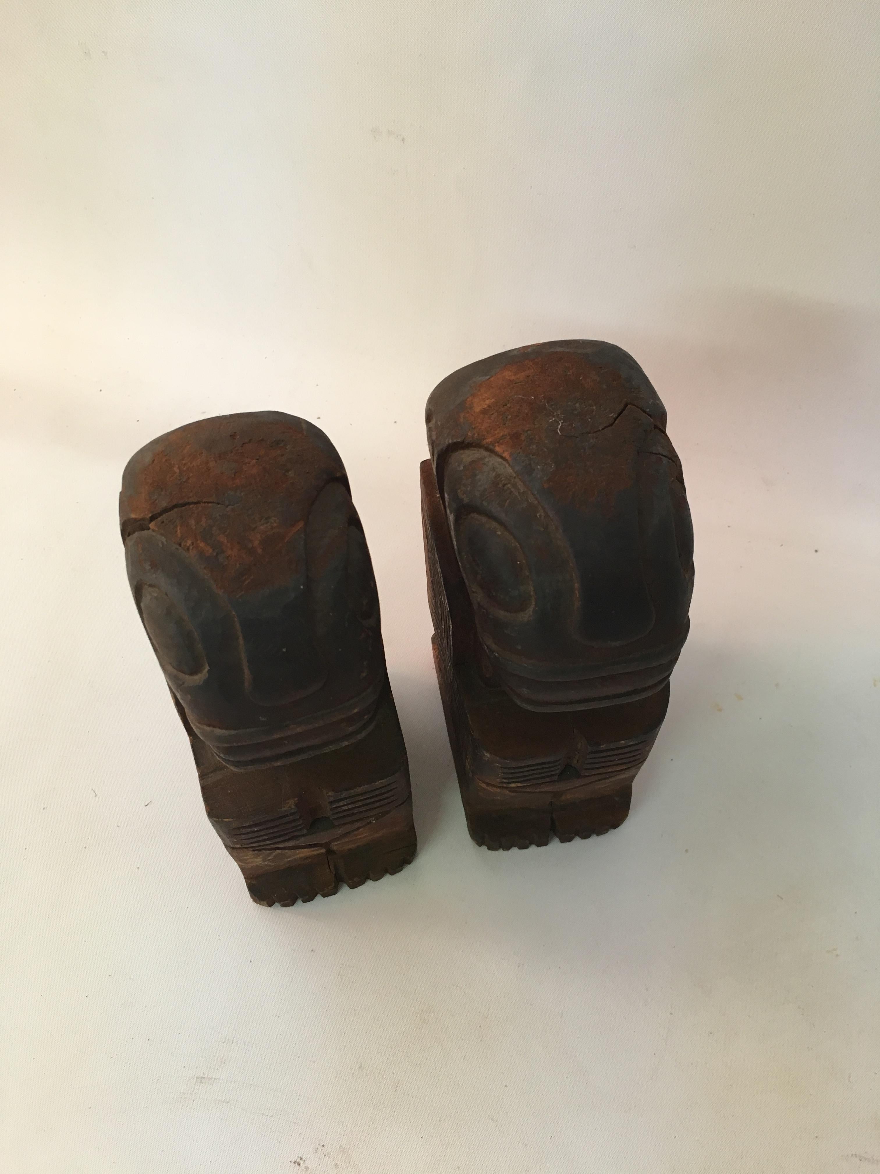 Early Carved Wood Marquesas Islands Votive Figures 4