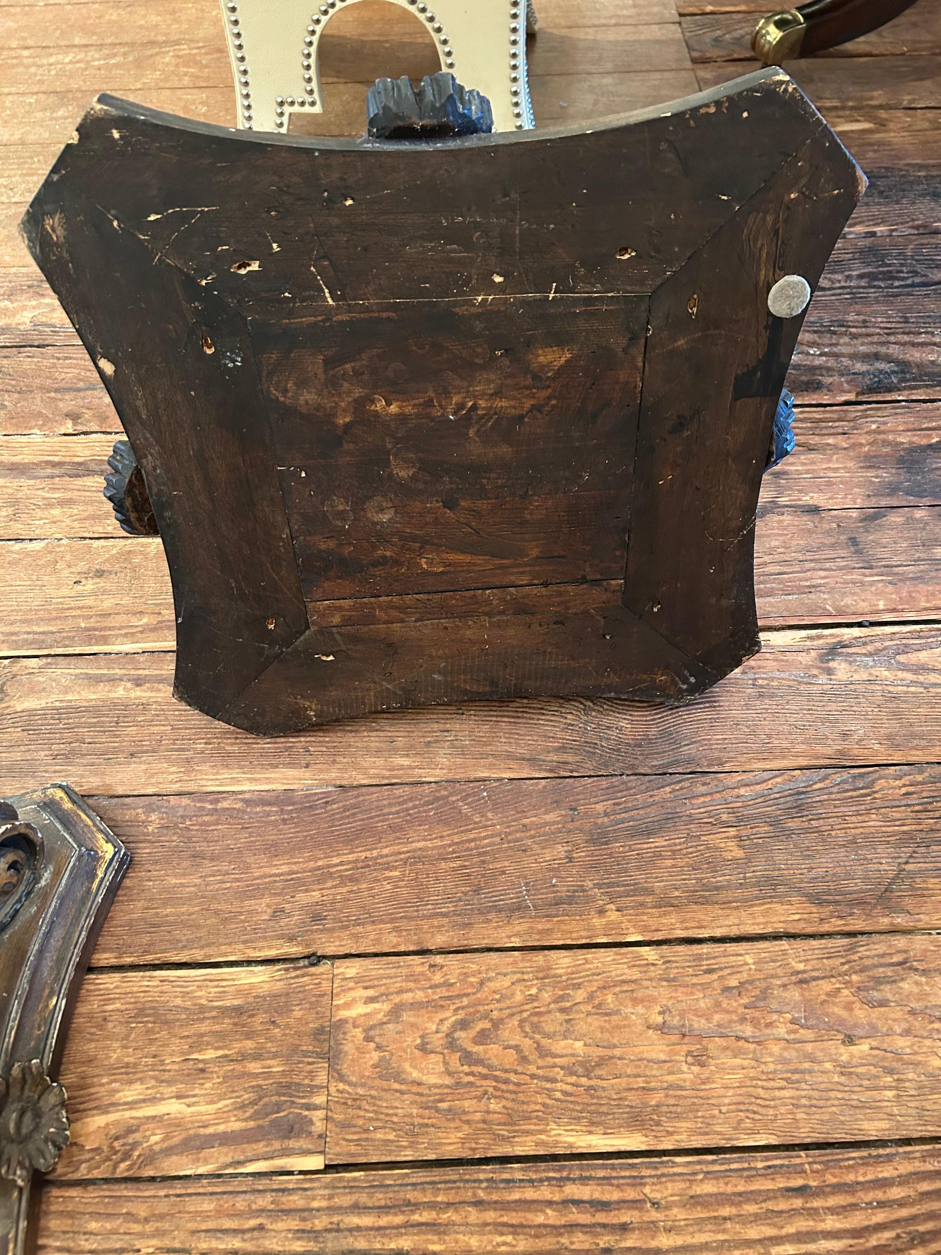 Carved Wood Architectural Fragments Accent Cocktail Tables For Sale 7