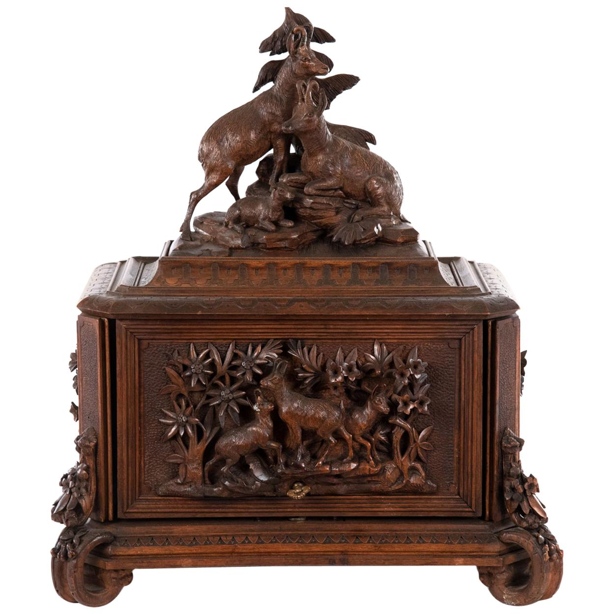 German Black Forest Carved Bear Umbrella Stand For Sale At 1stdibs