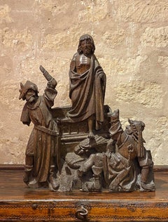 Carved Wood Depicting the Resurrection of Christ