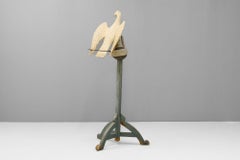 Carved Wood Eagle Lectern