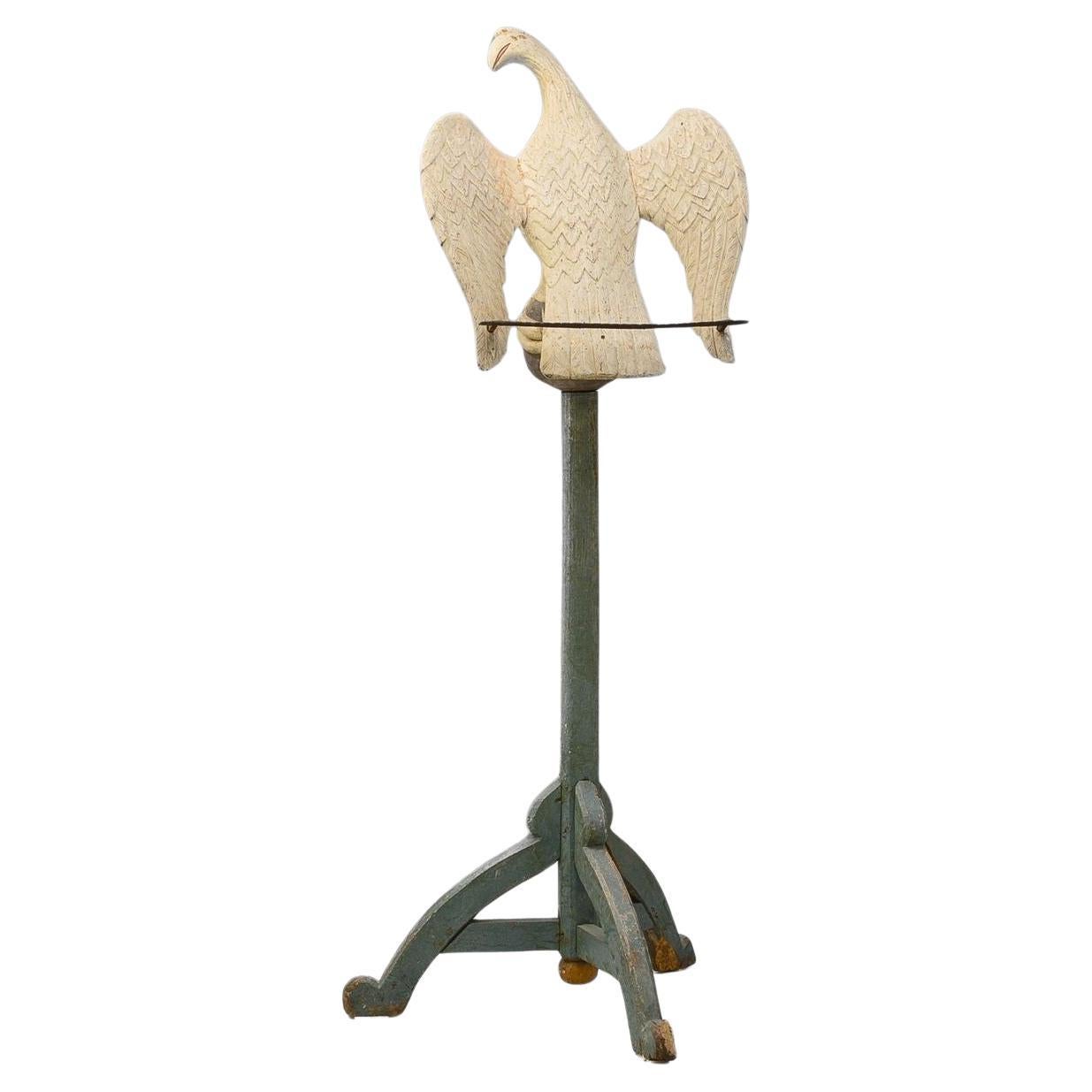 Carved Wood Eagle Lectern
