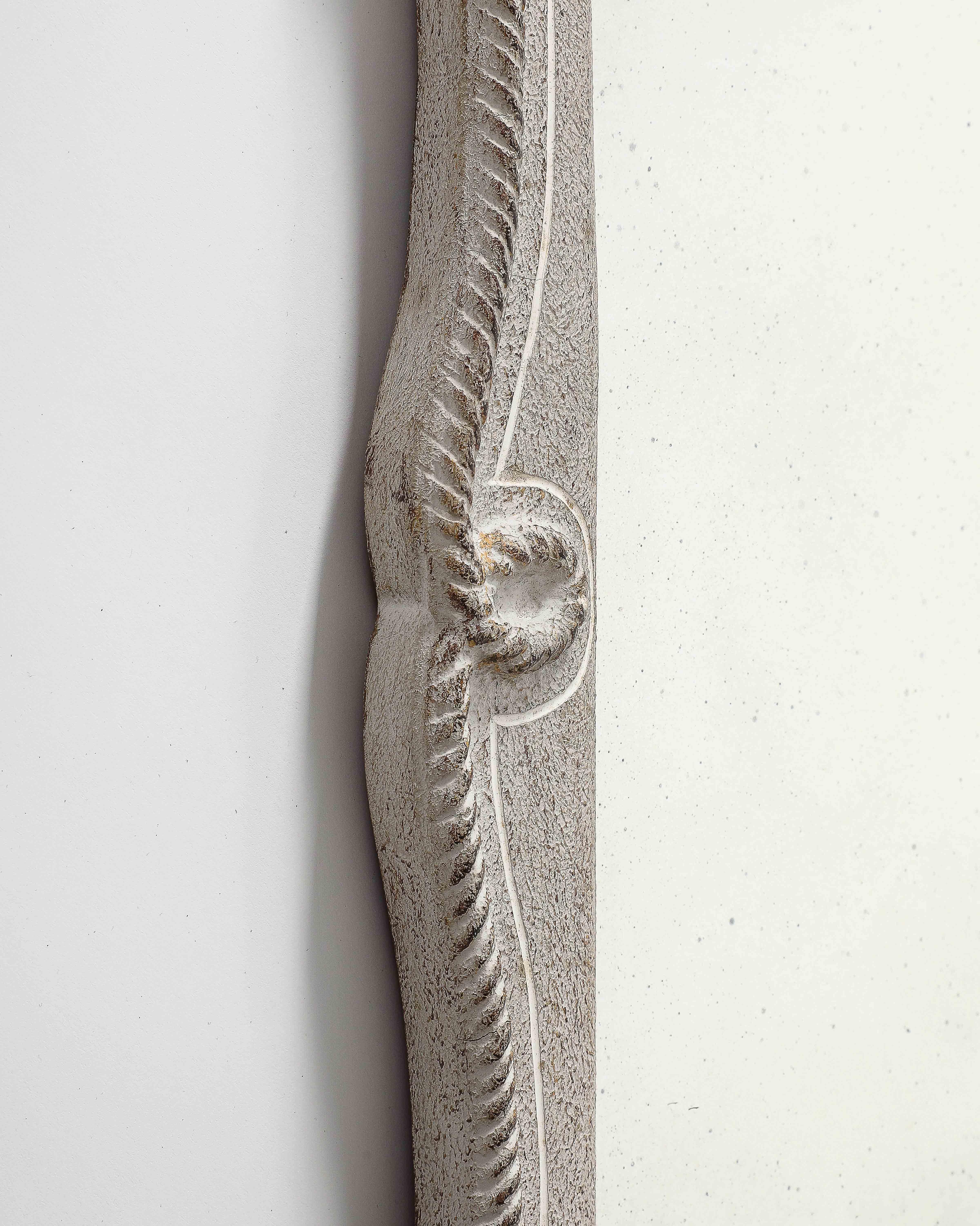 Carved Wood Framed Mirror by E. Bouche, France, c. 1930 8
