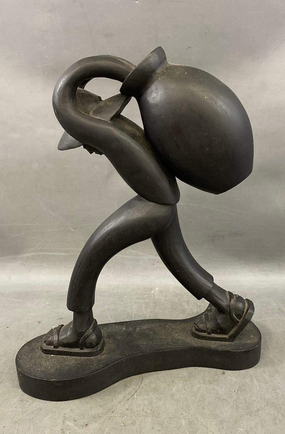 Mexicain Sculpture en Wood Wood Jose Pinal (Mexique) en vente
