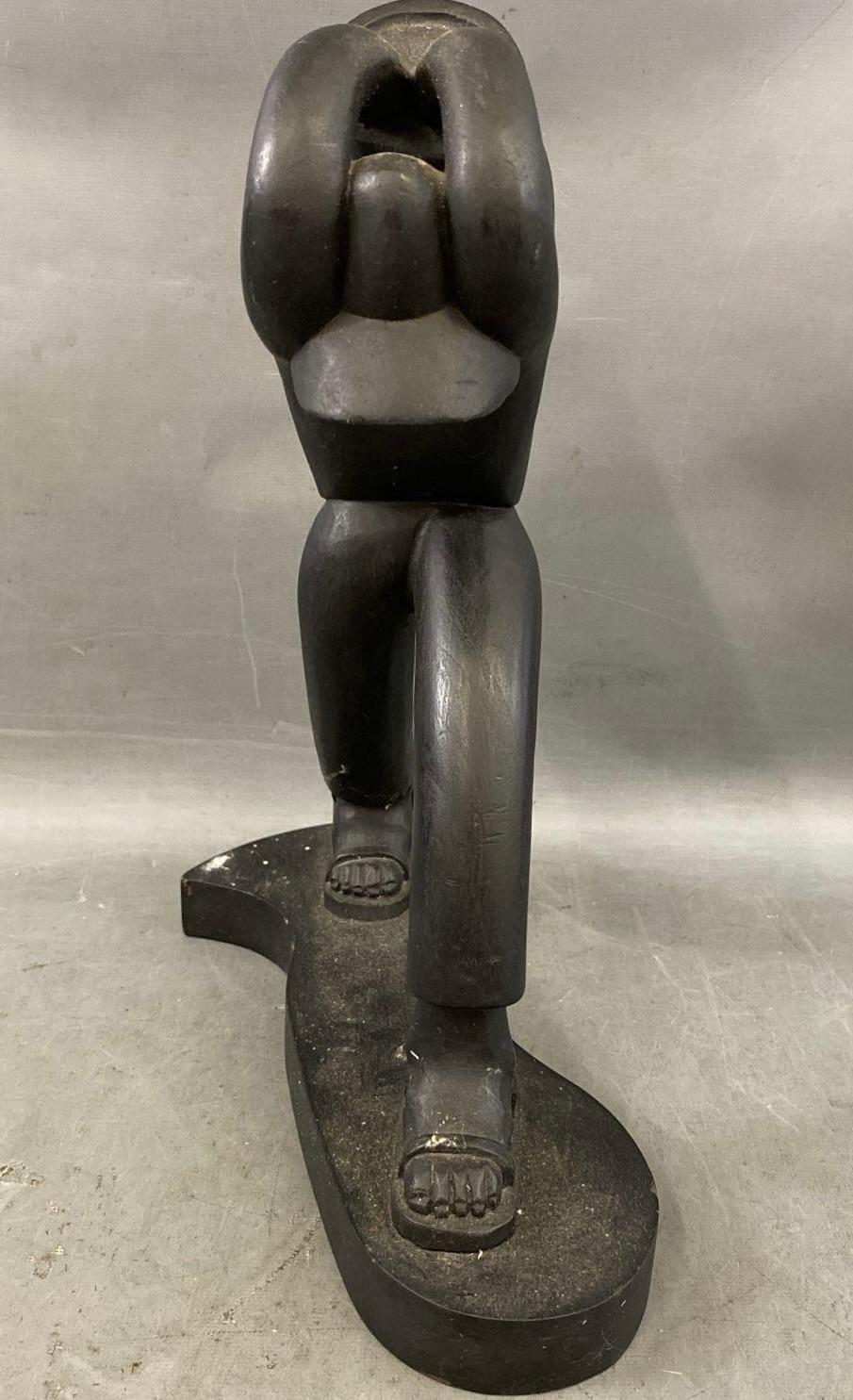 20ième siècle Sculpture en Wood Wood Jose Pinal (Mexique) en vente