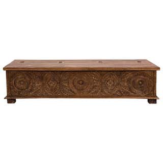 English Painted Fish Chest at 1stDibs