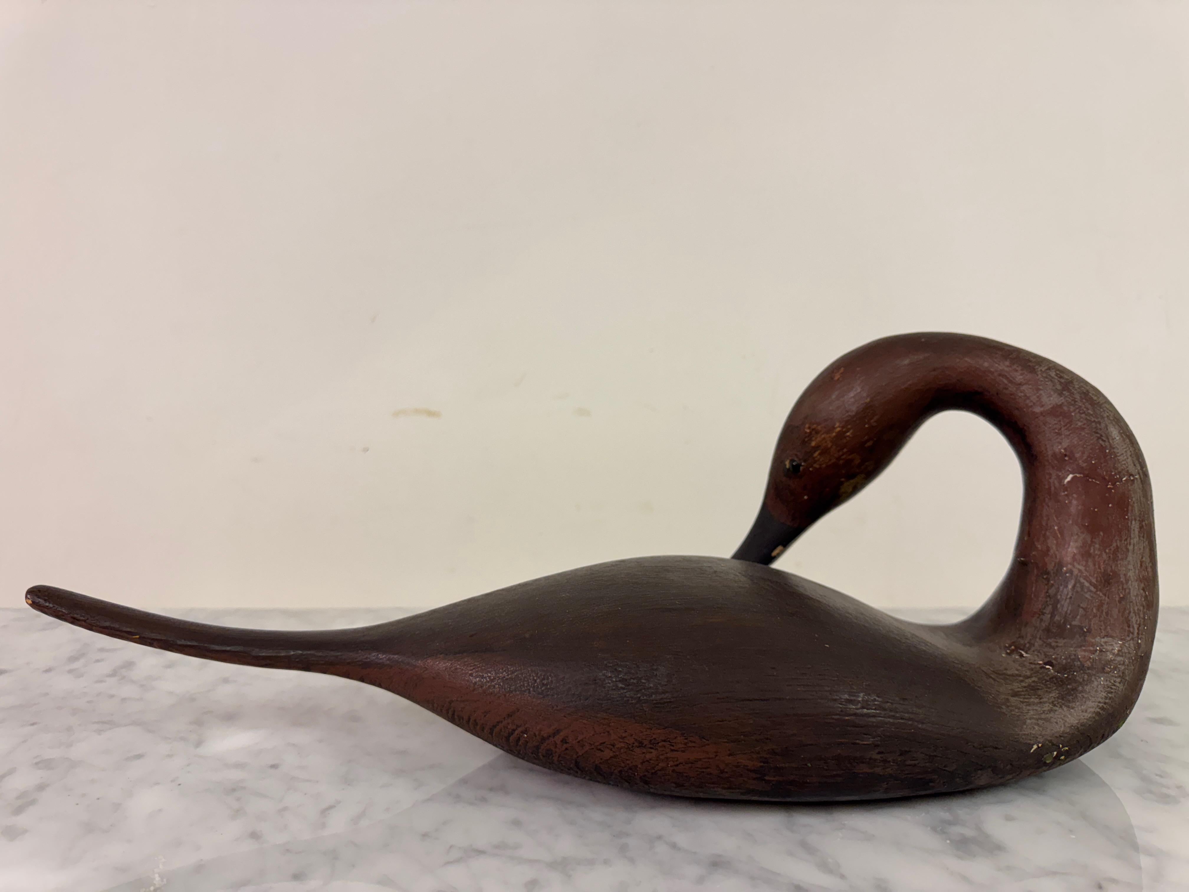 Coda di fiume in legno intagliato di Guy Taplin (nato nel 1939) in vendita 4