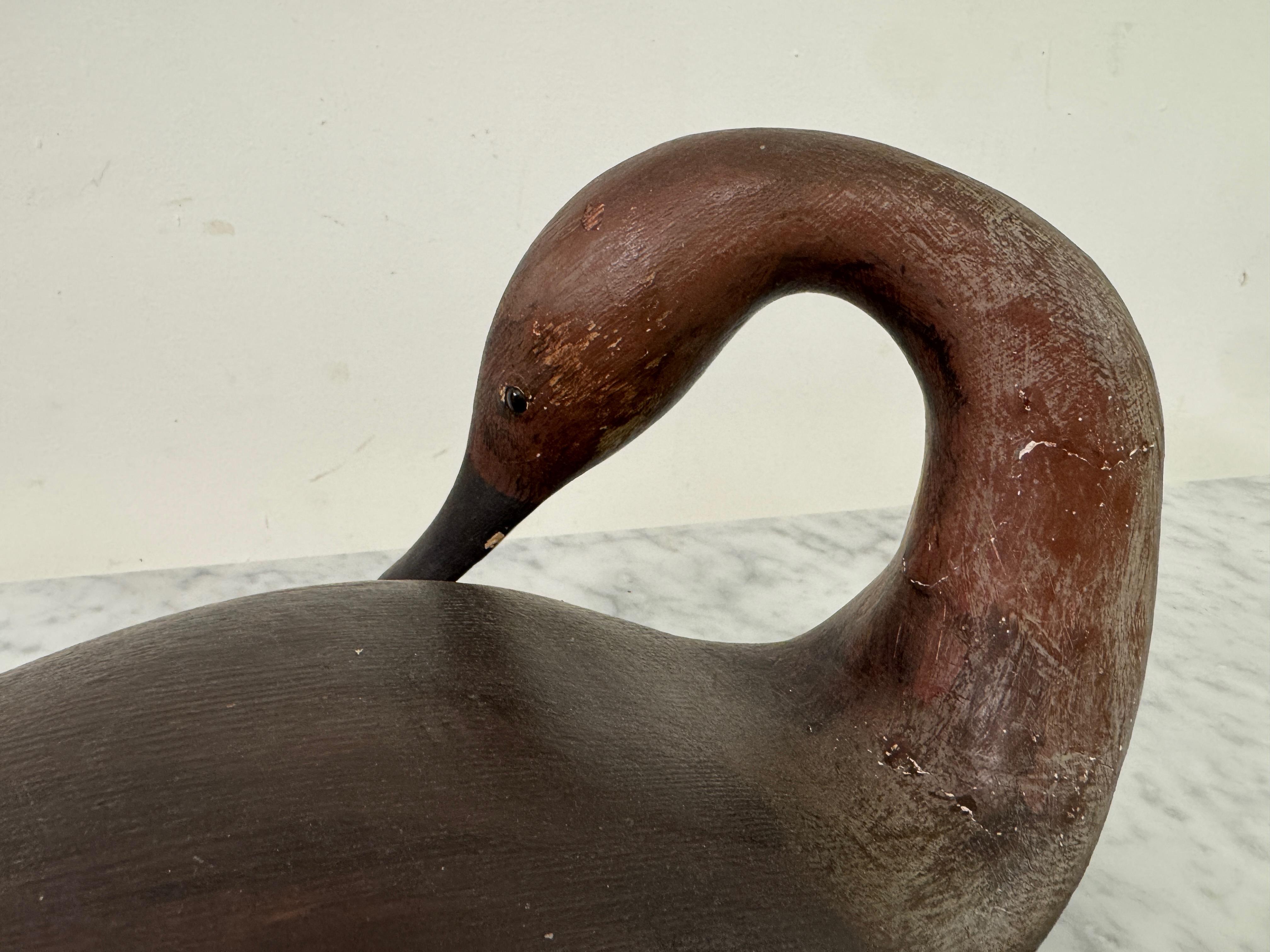 Coda di fiume in legno intagliato di Guy Taplin (nato nel 1939) in vendita 5