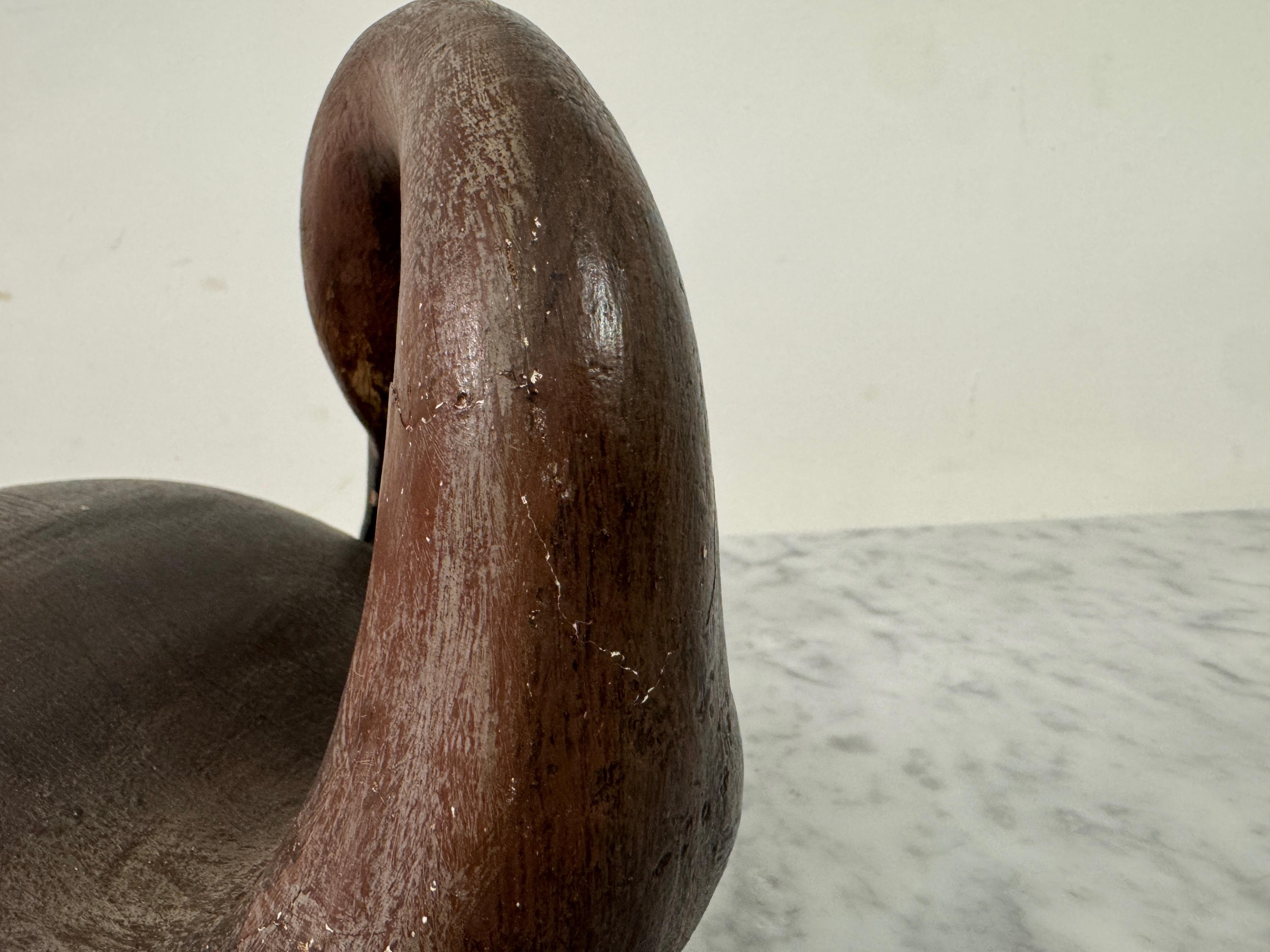 Coda di fiume in legno intagliato di Guy Taplin (nato nel 1939) in vendita 3