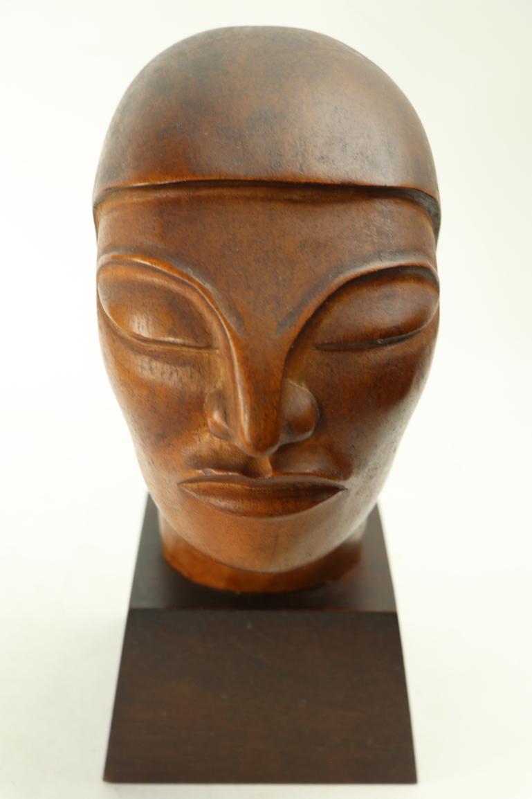 Carved Wood Sculpture by J. Pinal 4