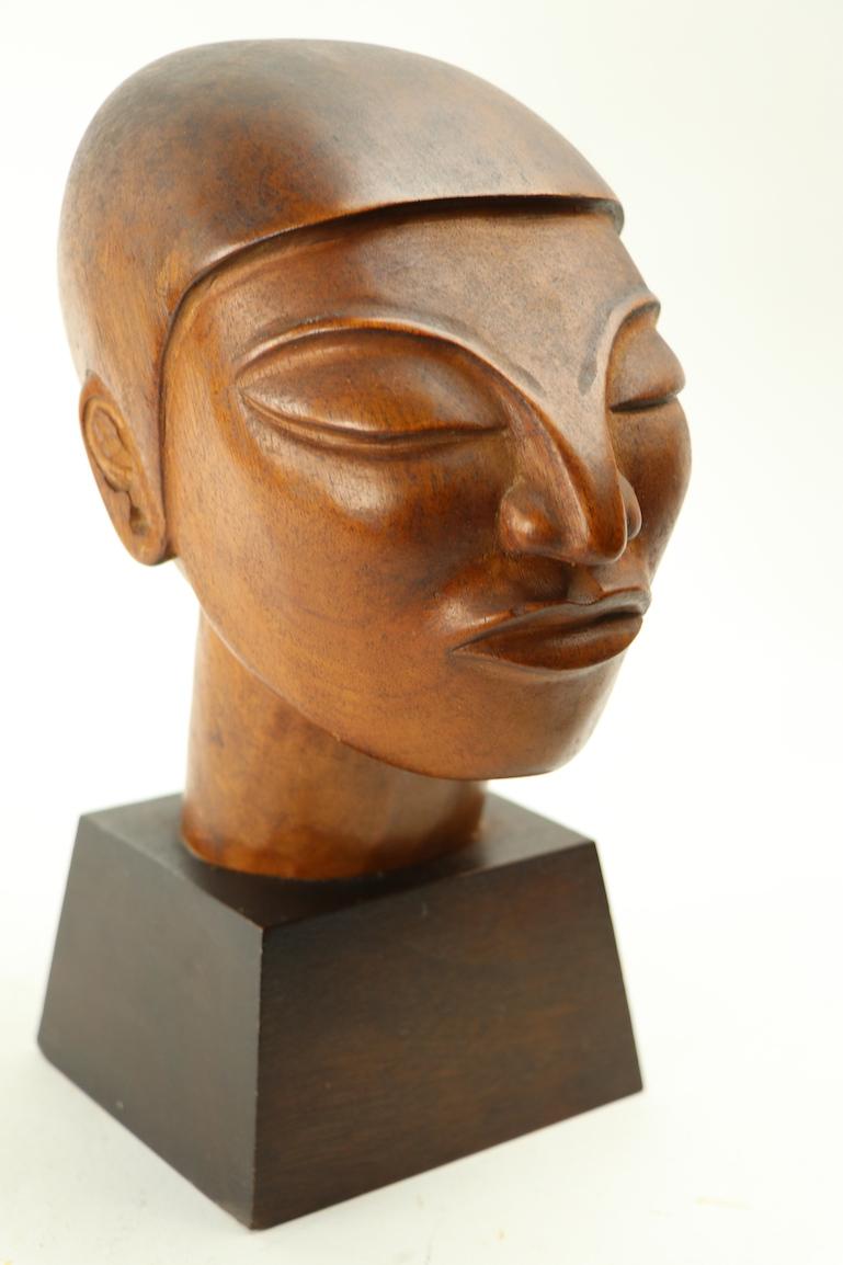 Carved Wood Sculpture by J. Pinal 5