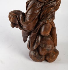 Carved Wood Sculpture from the 19th Century