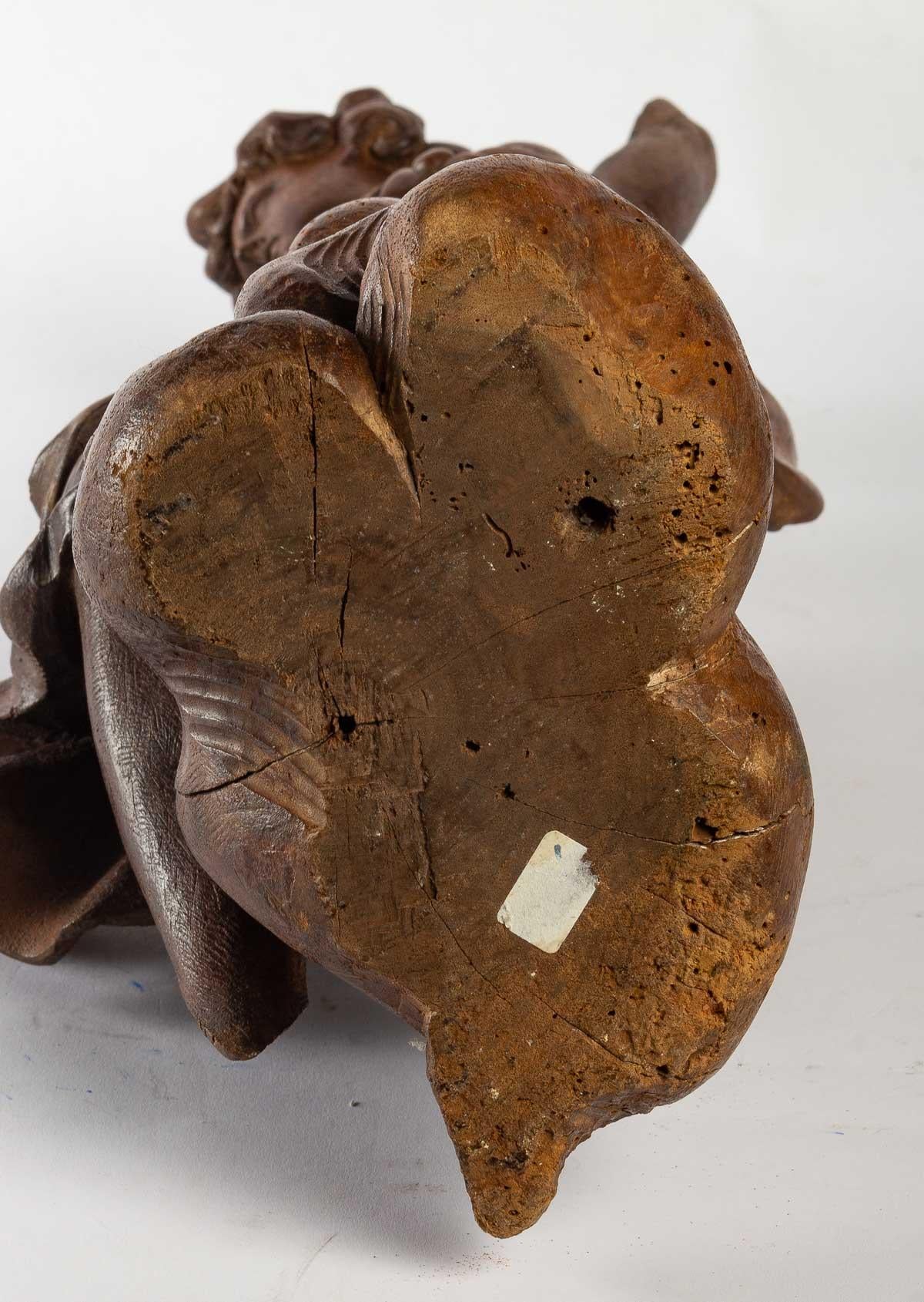 Scultura in Wood intagliato del XIX secolo in vendita 1