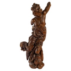 Carved Wood Sculpture from the 19th Century