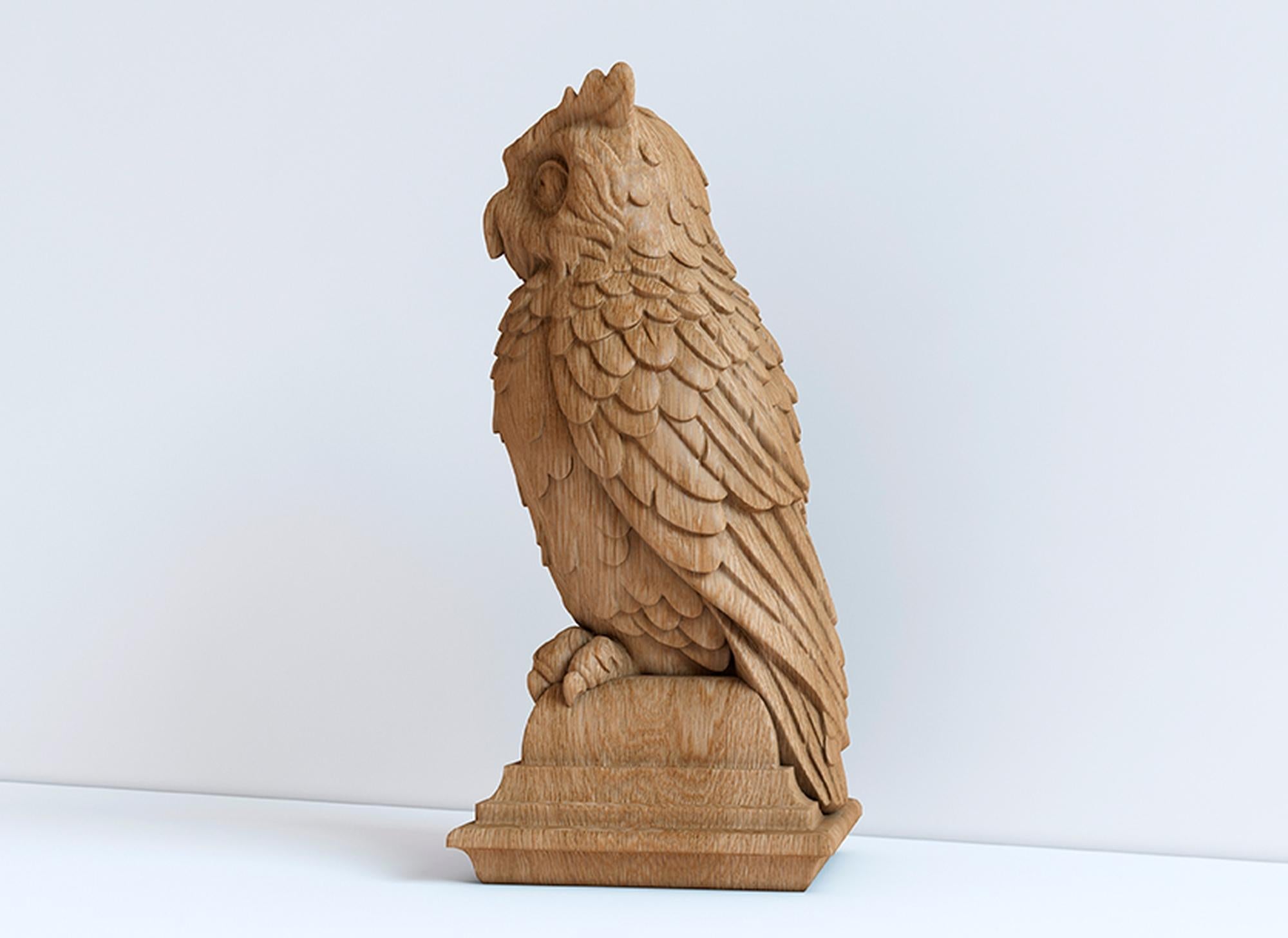 owl carvings