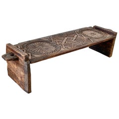 Carved Wood Table