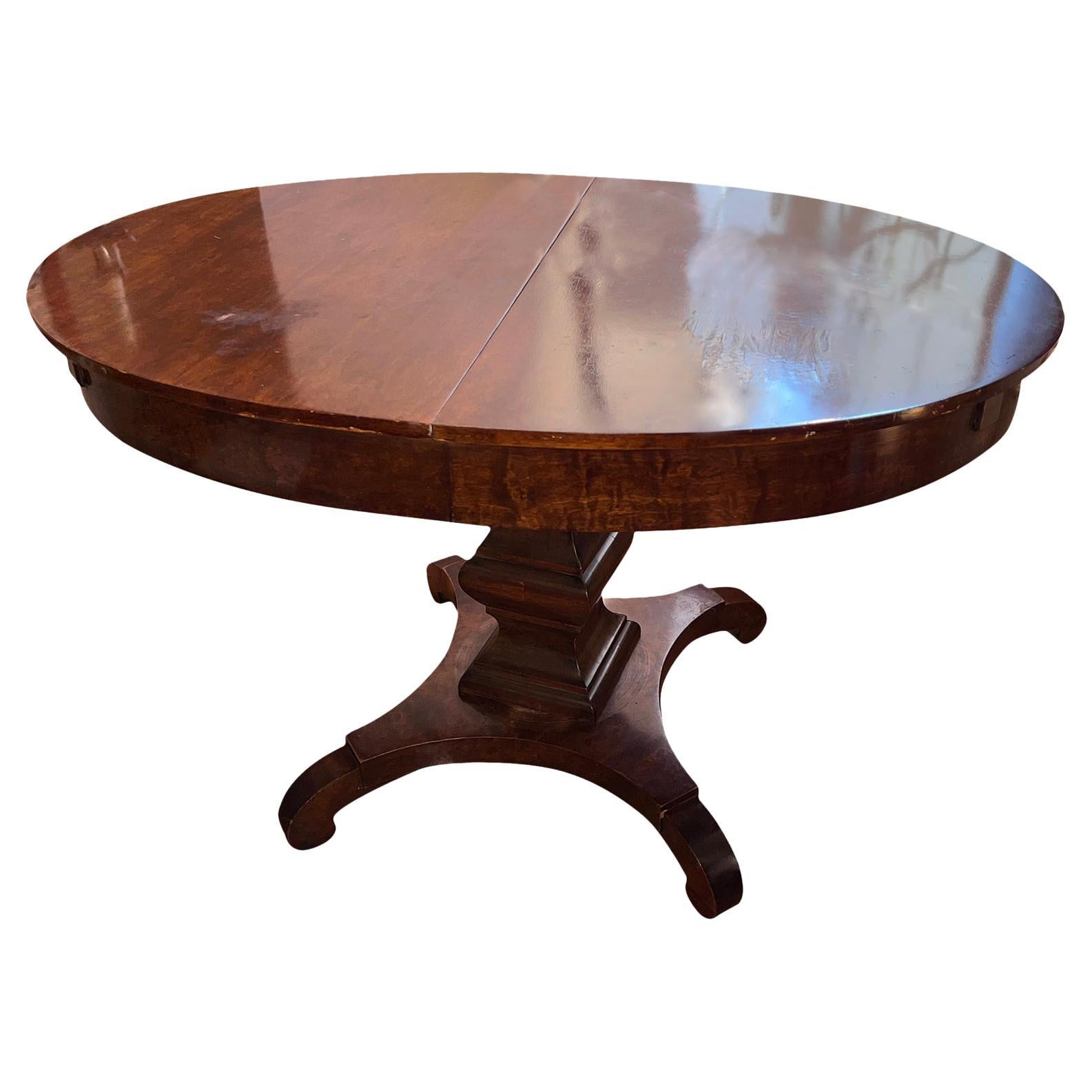 Carved Wood Table For Sale