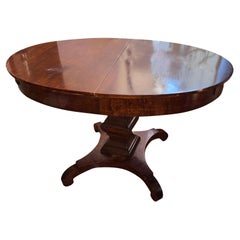 Vintage Carved Wood Table