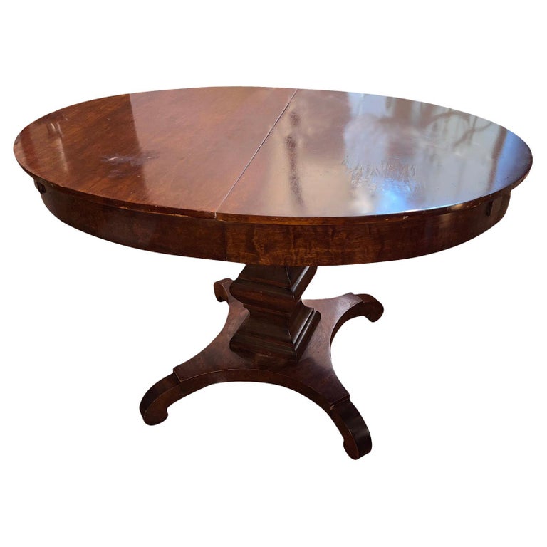 Carved Wood Table For Sale at 1stDibs