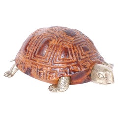 Carved Wood Turtle