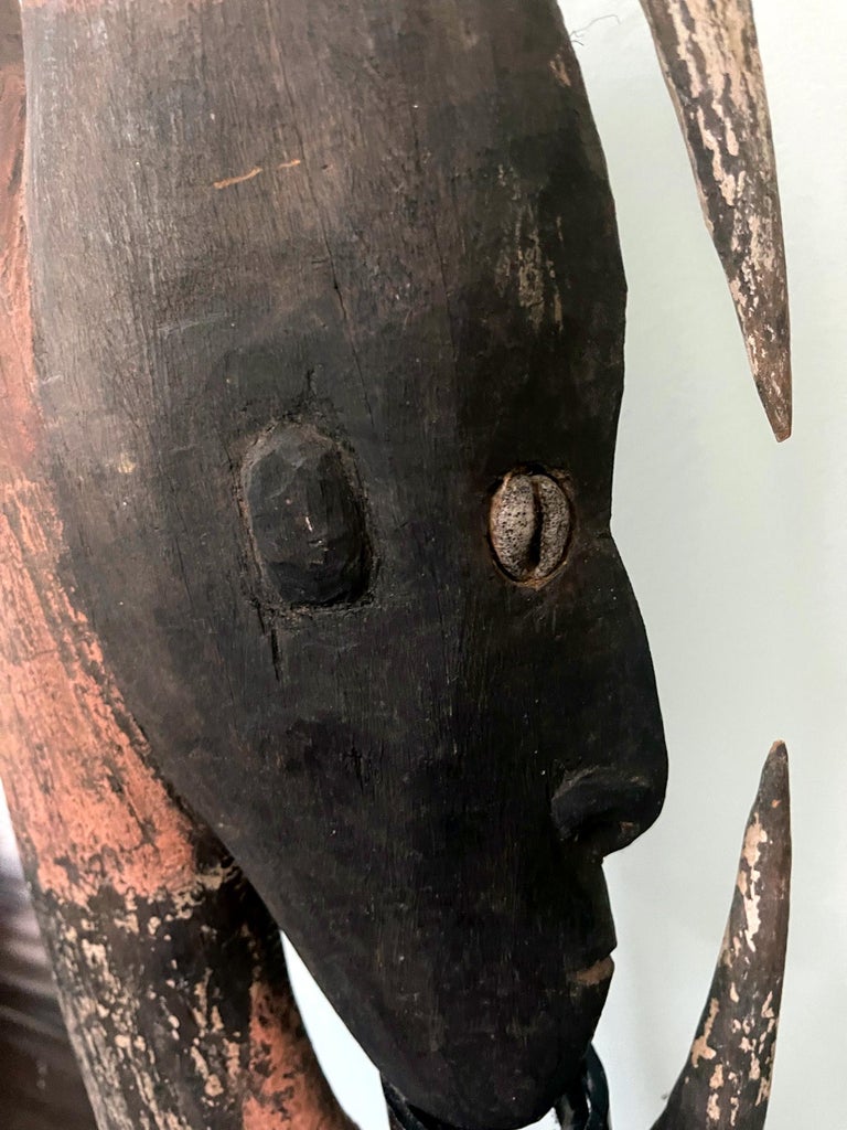 Carved Wood Yipwon Figure from Papua New Guinea For Sale 2