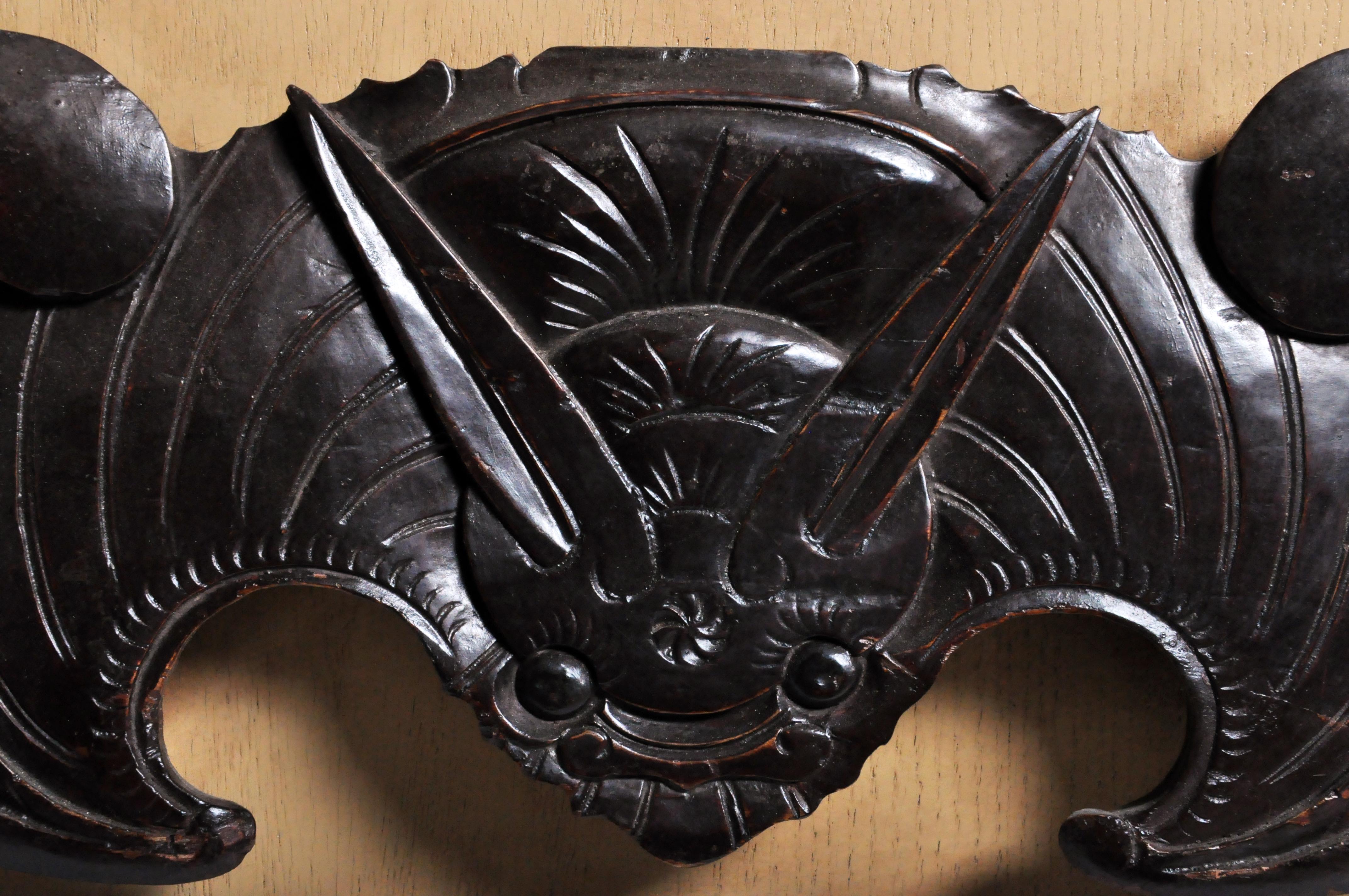 Carved Wooden Bats 7
