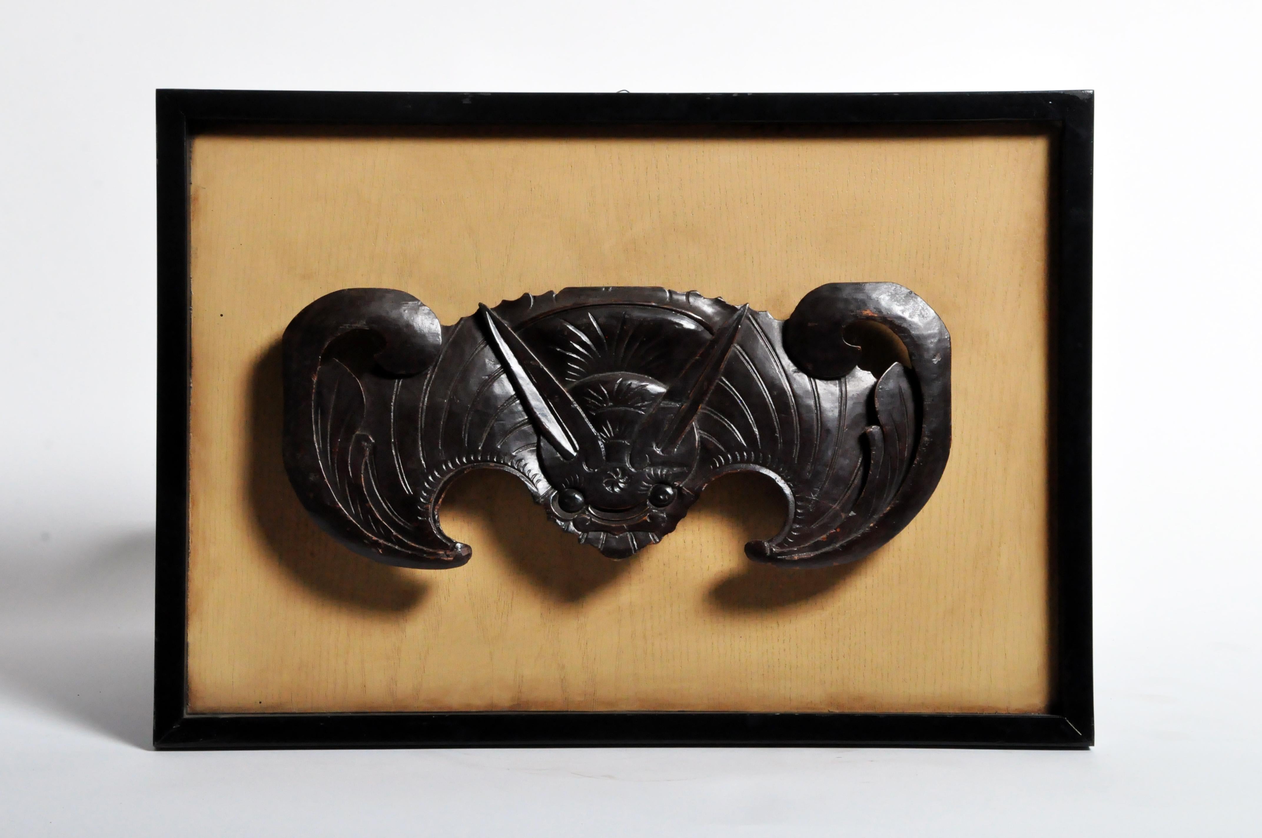 Thai Carved Wooden Bats