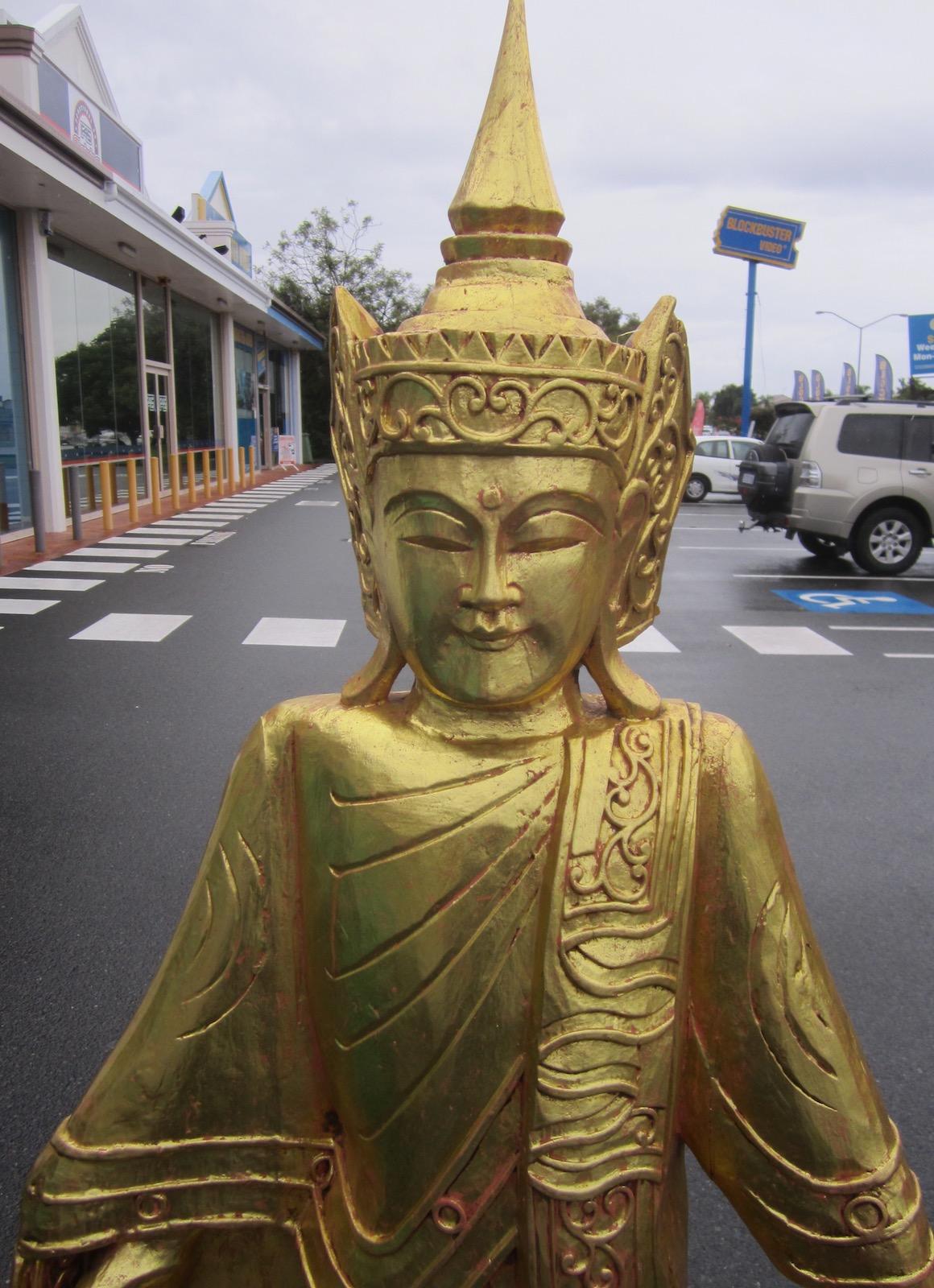 Other Carved Wooden Buddha Statue For Sale