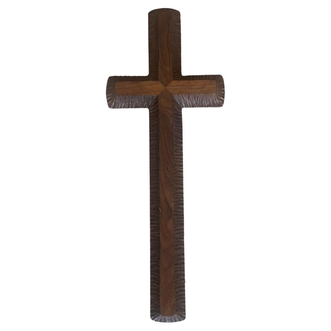 Carved Wooden Cross