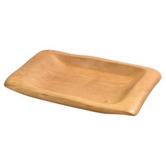 Plat en bois sculpté par Alexander Noll, vers 1950 Plat en bois sculpté par Alexander Noll, vers 1950