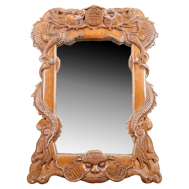 Présentoir indochine en bois laqué sculpté, 1900