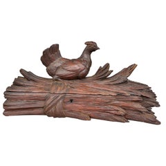 Carved Wooden Glove Box Black Forest