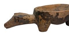 Carved Wooden Kinahu Ceremonial Vessel, Bontoc, Philippines