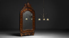 Carved Wooden Mirror