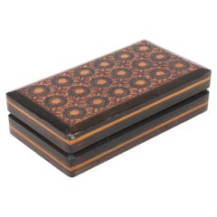 Carved Wooden Trinket Box