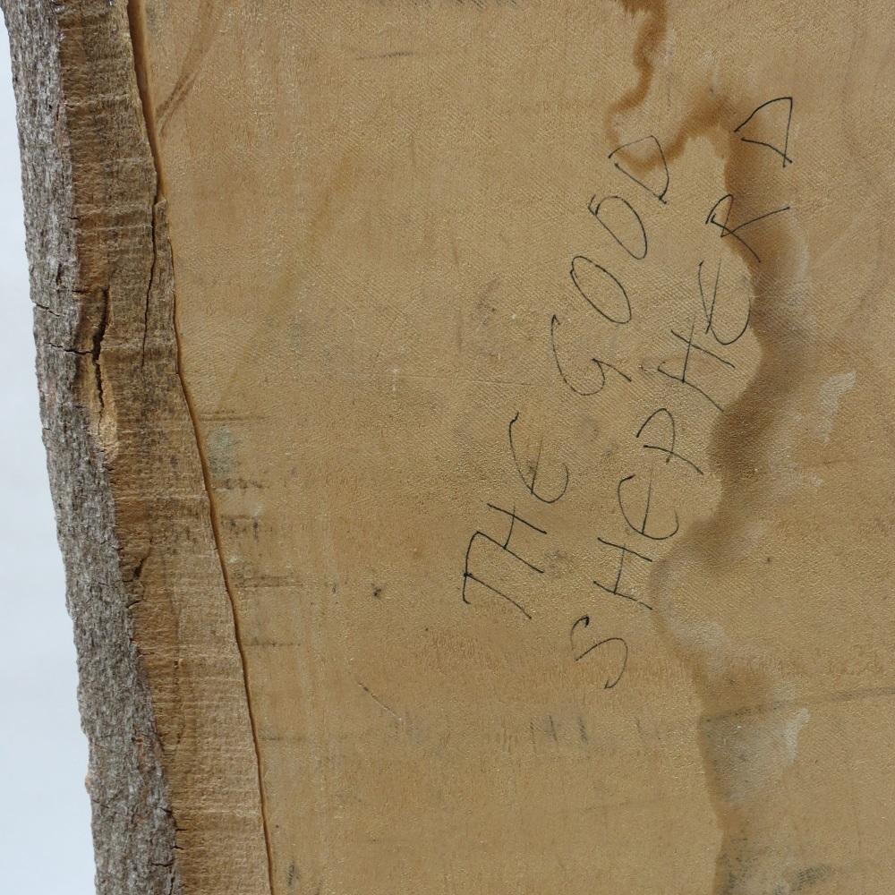Bloc d'impression en bois sculpté 