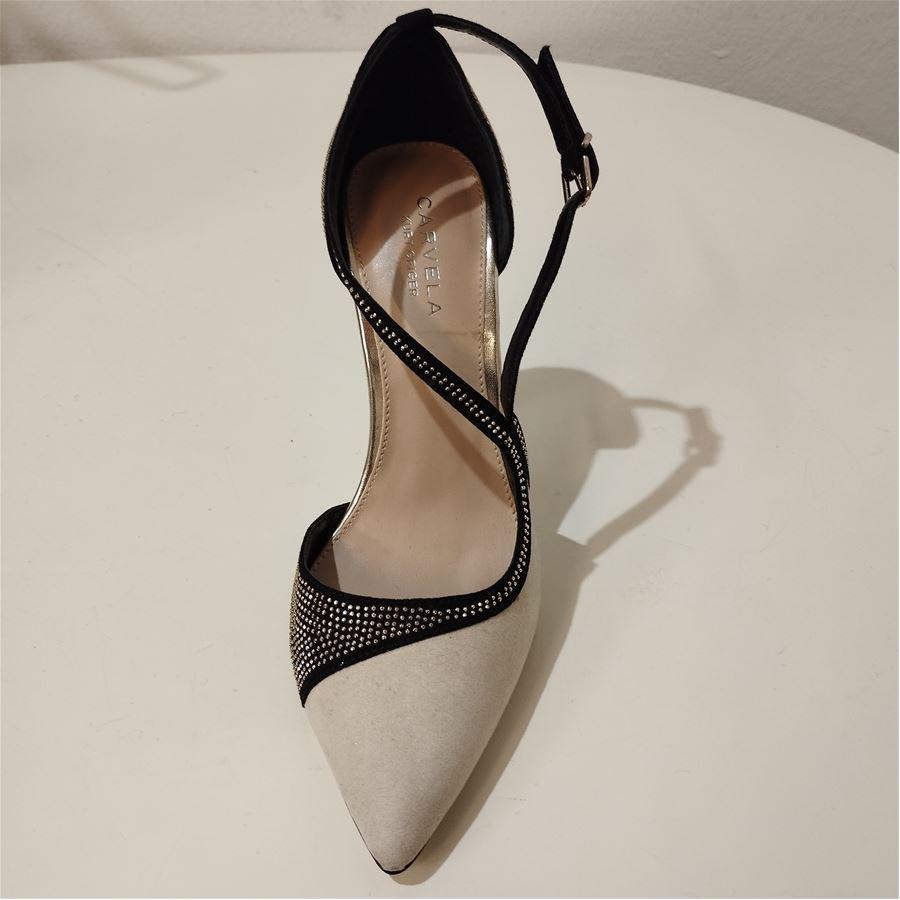 Black Carvela Suede shoe size 39 For Sale