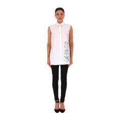 Camicia in cotone con dettaglio ricamo di Carven