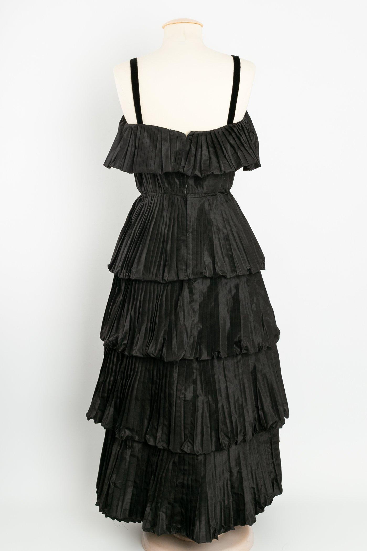 Nero Abito Carven Haute Couture in vendita