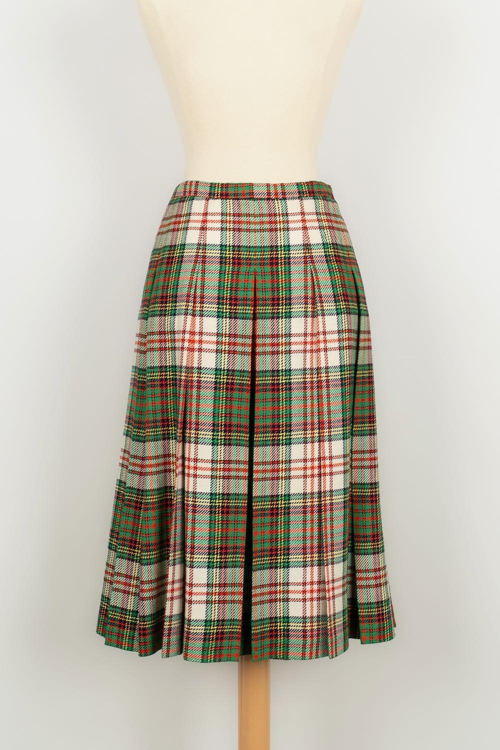 Carven Haute Couture Anzug aus Wolle und Seidenfutter, 1960 im Angebot 4