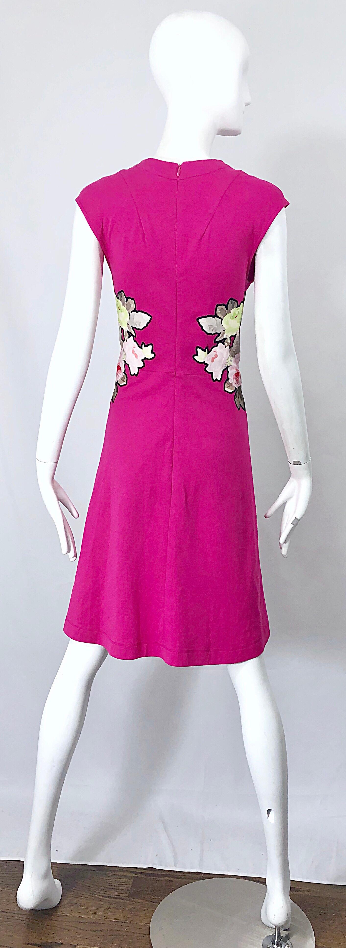 carven pink dress