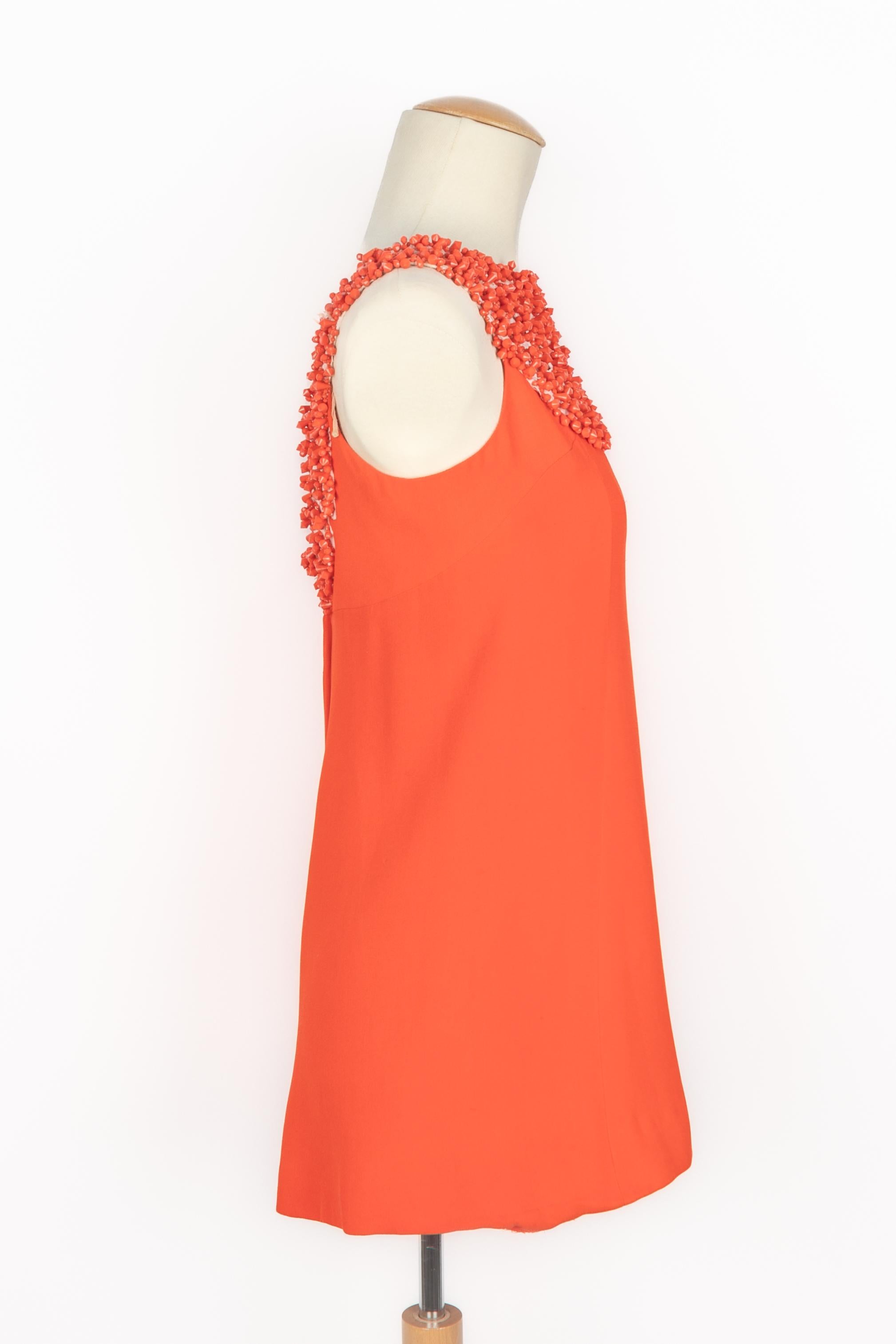 Carven Perlenkleid 1960er Jahre Damen im Angebot